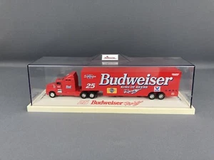 White Rose Ken Schrader #25 Budweiser King Transporter 1/64 Diecast W/Case - Picture 1 of 14