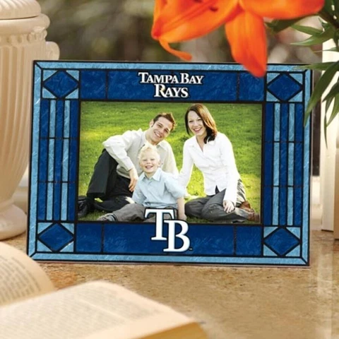 Official MLB Tampa Bay Rays Horizontal Art Glass Frame Cover