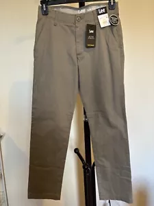 NWT Men’s Lee SLIM STRAIGHT Waistband Active Stretch NEW BREEN Pant Size 29x30 - Picture 1 of 9