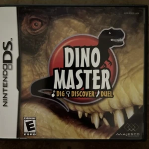 Dino Master: Dig, Discover, Duel (Nintendo DS, 2006) Complete CIB W/ Manual - Picture 1 of 2