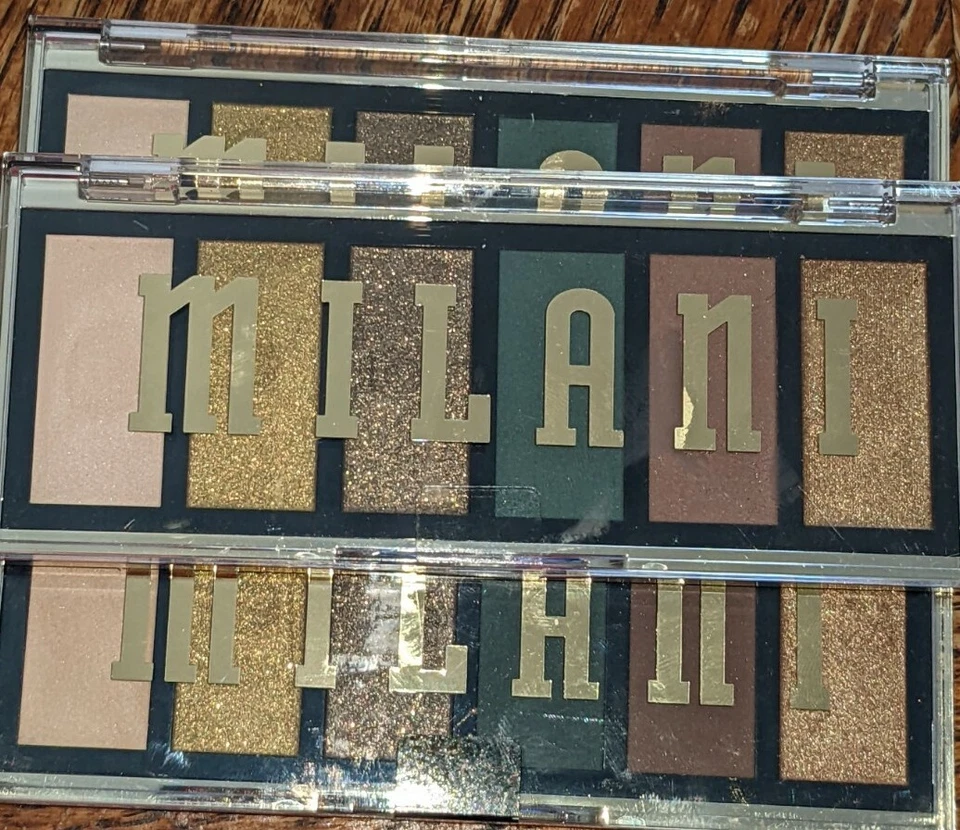 4 Milani Most Wanted 110 Eyeshadow Palette 2 Lip Gloss 208 Compact