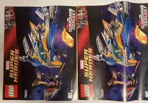 Lego Marvel Super Heroes 76021 Guardiani della Galassia Libretto Istruzioni 1 e 2 - Foto 1 di 6