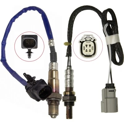 Sensor de oxígeno O2 2 piezas para Ford Fusion C-Max Lincoln MKZ 2,0 L aguas arriba + aguas abajo Foto 1 de 4