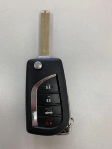 Oem 18-19 Toyota Camry Remote flip key H chip fcc id: HYQ12BFB P/N 89070-06790 - Picture 1 of 2