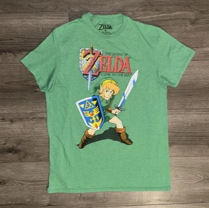 Vintage 90s Y2k The Legend Of Zelda Big Graphic Print Tee Shirt Mens Medium - Bild 1 von 17