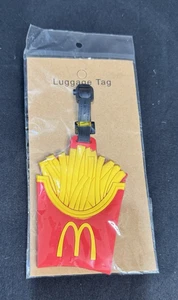 McDonalds Pommes Frites Kofferanhänger Gummi Neu mit Etikett - Bild 1 von 2