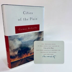 Cormac McCarthy • Cities of the Plain • Signed Limited 1/1000 • Knopf 1998 - Picture 1 of 12