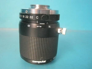 COMPUTAR MACHINE VISON TEC-M55 55mm, C Mount TEKECENTRIC LENS MINT - Picture 1 of 12