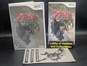 The Legend of Zelda Twilight Princess (Wii) en caja - Disco casi como nuevo - Impecable - Imagen 1 de 6