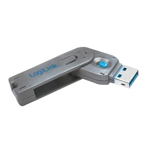 LogiLink AU0044 USB Port Schloss Diebstahlschutz 1x Schlüssel und 1x Schloss - Bild 1 von 3