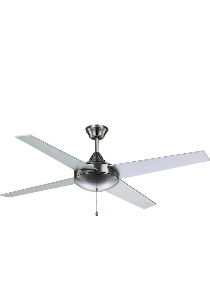 Trans Globe Lighting F-1013 BN Indoor Brushed Nickel Modern Ceiling Fan - Image 1 of 1