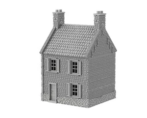 QUATRE BRAS HOUSE E - WATERLOO 3D PRINTED Décor Wargame Terrain Napoleon - Imagen 1 de 5