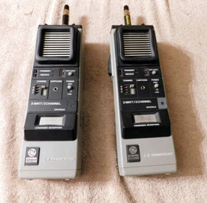 Vintage GE C.B. transceiver Radios model 3-5976A Selling As is for Parts Repair - Picture 1 of 17