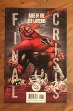 Final Crisis Rage of the Red Lanterns #1 Atrocitus Becomes a Red Lantern DC