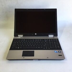 HP EliteBook 8540p Laptop 15.6"i7-620M@2.66GHz 8GBRAM 500GBHDD DVD DP Win10 Grey