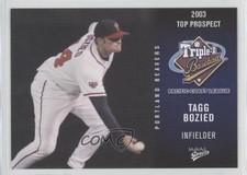 2003 MultiAd Sports Pacific Coast League Top Prospects Tagg Bozied #7