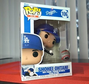 Funko POP! MLB Los Angeles Dodgers Shohei Ohtani Batting Figure #106 NEW STOCK - Picture 1 of 11