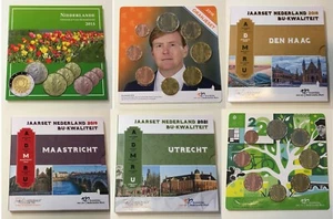 Países Bajos Netherlands 1999 - 2021 Euro KMS juego de monedas de curso ST, SELECCIÓN (R12-7 - Imagen 1 de 30