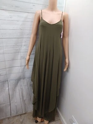 Cherie Los Angeles Oufit Pantalón Verde Oliva Sin Espalda Largo Top Talla L Foto 1 de 4