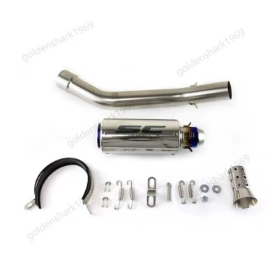 ZX10R 2008-2020 для Kawasaki Ninja насадочные выхлопные наконечники черный глушитель глушитель - Изображение 1 из 4