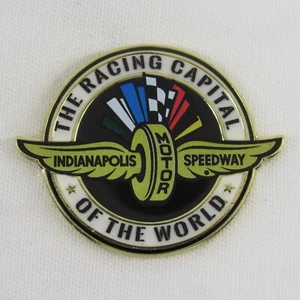 The Racing Capital Of The World Lapel Pin Indianapolis Motor Speedway Souvenir - Picture 1 of 6