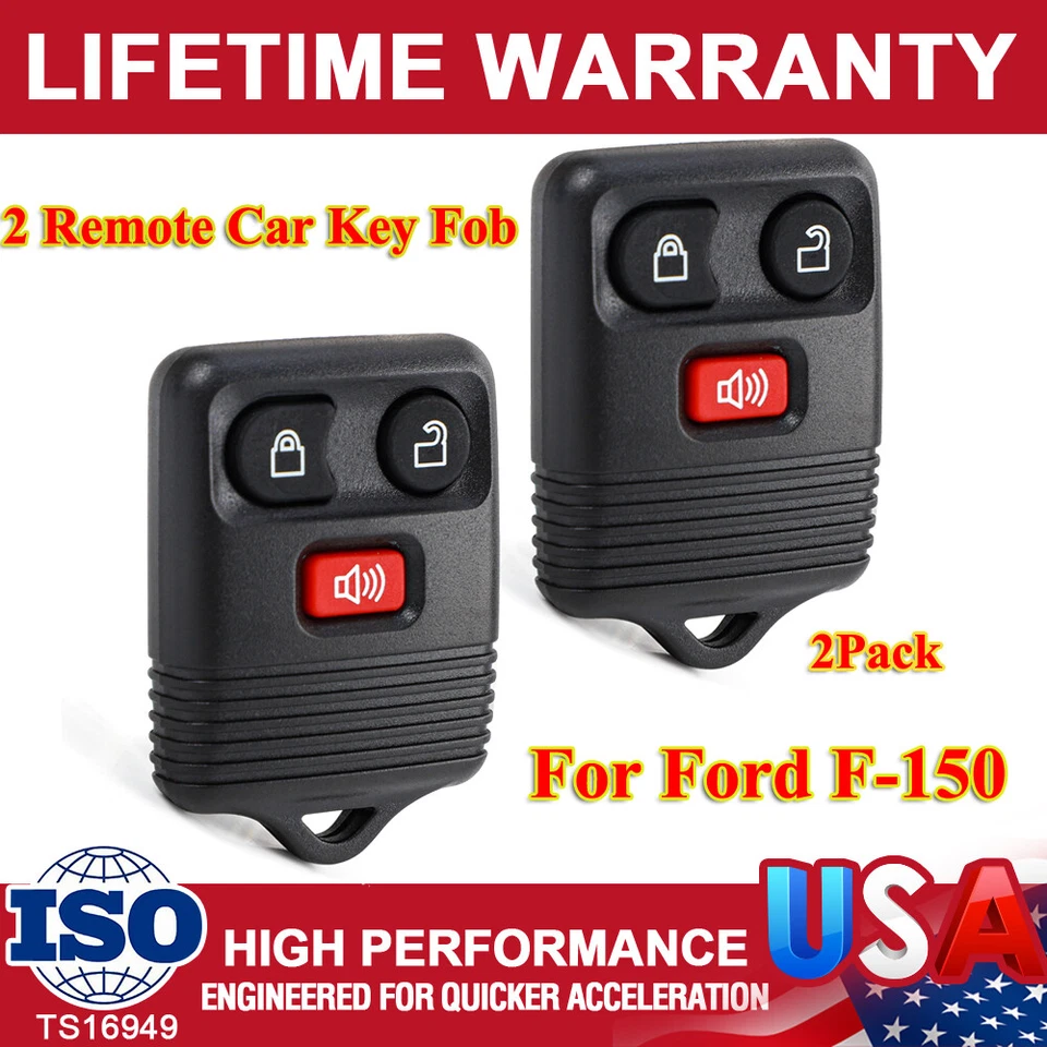 2 piezas de repuesto para llavero Ford F-350 Super Duty 1999 2000 2001 2002 2003 2004 Foto 1 de 4