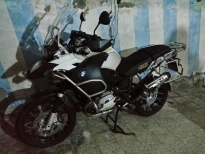 BMW R 1200 GS Adventure 2005-2012 diseño Volcano cubierta de asiento antideslizante negro 2 Foto 1 de 4