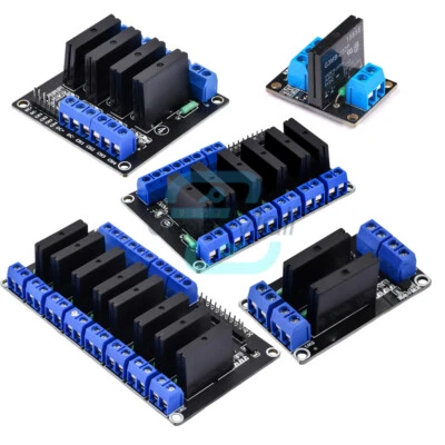 DC 5V SSR Solid State Relay Module Low Level Relay Module 1/2/4/6/8 Channel - Bild 1 von 4