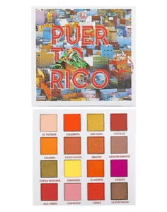 Bh Cosmetics Party in Puerto Rico 16 Color Eyeshadow Palette 0.56 oz / 16g Eyes - Picture 1 of 5