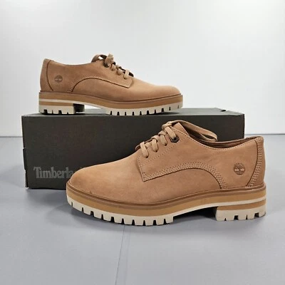 Timberland Womens Oxford Shoe Brown 6 UK London Square Nubuck 0A29YZ