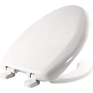 BEMIS 1250TTA 000 Commercial Heavy Duty Open Front Toilet Seat - Picture 1 of 6