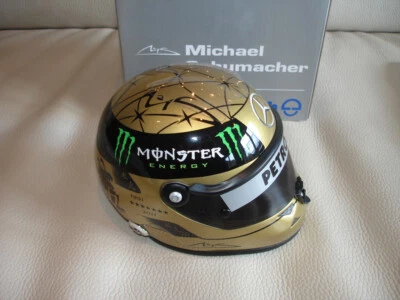F1 Michael Schumacher Helm helmet  SPA 2011 Mercedes  1:2 OVP - Bild 1 von 4