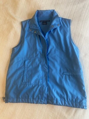 CHALECO REPELENTE AL AGUA RALPH LAUREN GOLF AZUL POLI CORDÓN CINTURA TALLA S Foto 1 de 4