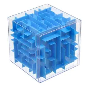 Laberinto Cúbico, Juego De Rompecabezas Azul - Imagen 1 de 7