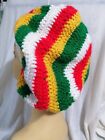 Vintage Fab Funky Quirky  Slouch Huge Beanie Beret Rastopharian Hat Vgc