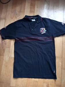 2006 Men’s TT Isle Of Man road races POLO shirt BLACK Size L large - Picture 1 of 3