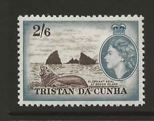 Tristan da Cunha SG24 2s6d Elefant Robbe fein neuwertig Katze £18 UK P&P kostenlos - Bild 1 von 2