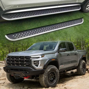 Apto para GMC Canyon 2015-2024 estriberas peldaños laterales pedales barra protectora Nerf - Imagen 1 de 14