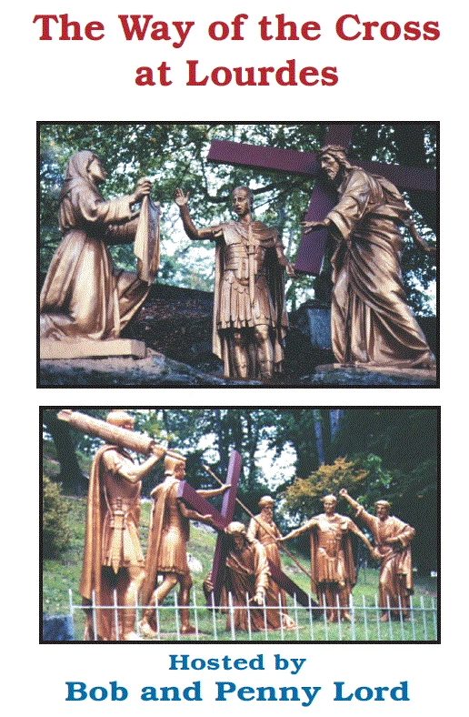 Walk the Way of The Cross/Lourdes DVD by Bob & Penny Lord,New - Image 1 of 1