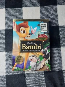 Bambi (DVD, 2005, 2-Disc Set, Special Edition/Platinum Edition) Brand New Sealed - Picture 1 of 7