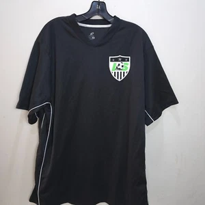 USA Fußball Team Shirt Größe XL Herren Schwarz Kurzarm Mikrofaser Champro Sport - Bild 1 von 14
