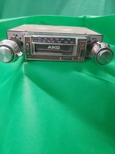 VTG AIKO CAR CASSETTE RADIO PLAYER ACS-4500 For Parts Only Japan - Picture 1 of 12