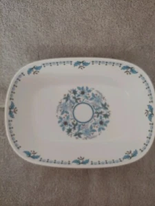 Noritake Progression BLUE MOON Vintage 9" Oval Vegetable Serving Bowl - Picture 1 of 5