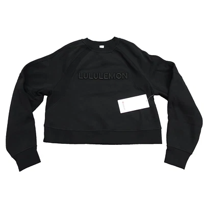 Nueva Sudadera Pullover Lululemon Talla XS/S Buceo Gran Tamaño Marca Negra Foto 1 de 4