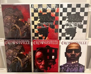 6er SET CROWNSVILLE #1 SORRENTINO 1:50/ 1:20/ 1:10/ A-C VARIANTEN BARNES ONI NM - Bild 1 von 1