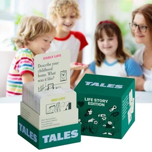 150 Funny Life Story Kit Intervista Edizione Famiglia Gioco,Carte Conversazione - Foto 1 di 12