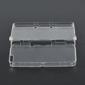 Protective Case Clear Snap-on Plastic Crystal Hard Shell For Nintendo 3DS - Picture 1 of 5