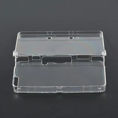 Protective Case Clear Snap-on Plastic Crystal Hard Shell For Nintendo 3DS - Image 1 of 4
