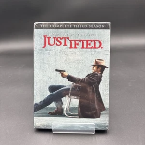 Justified: Season 3 DVD New Sealed Timothy Olyphant Marshal Western Tv Series - Picture 1 of 2