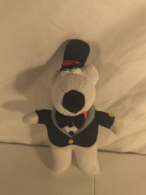 Vintage Family Guy Plush Brian Dog 2005 Stuffed Toy Figure 12” Tuxedo Suit Nanco - Image 1 of 4